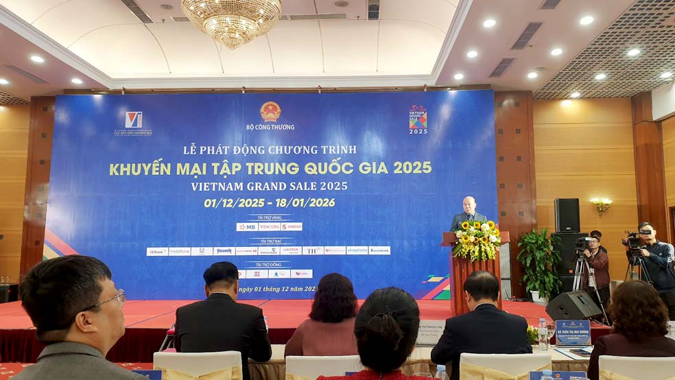 Chương trình “Khuyến mại tập trung quốc gia 2025 – Vietnam Grand Sale 2025” chính thức được phát động