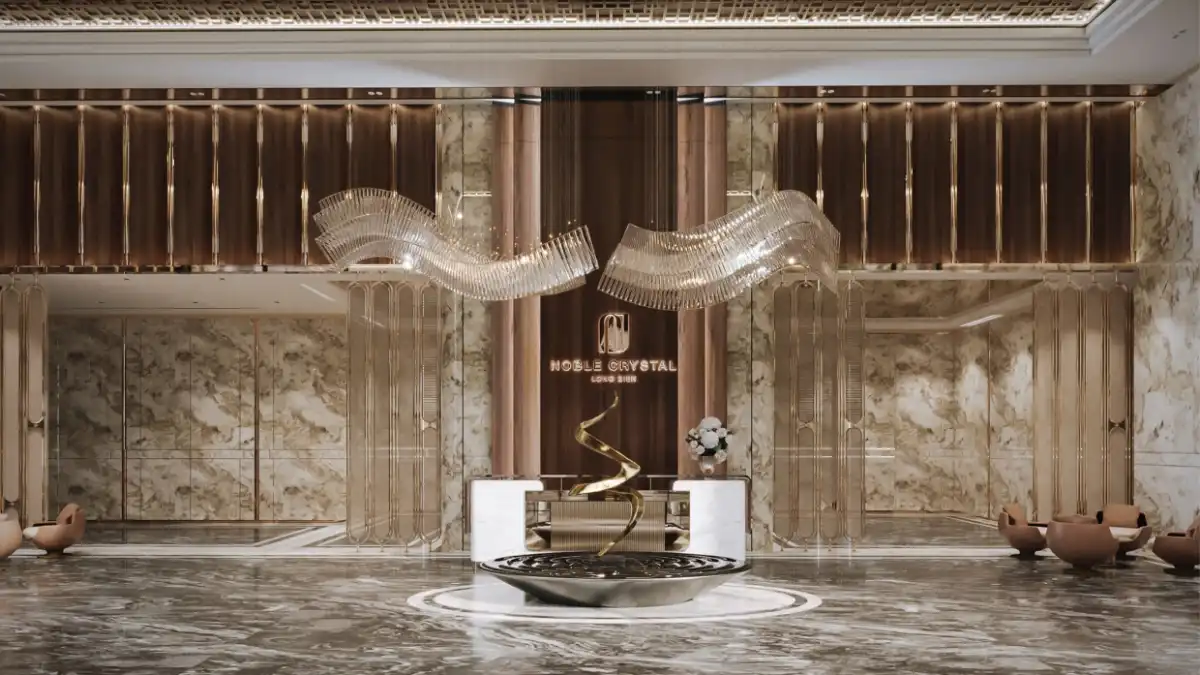 Noble Crystal Long Bien WorldHotels Residences: Bộ sưu tập tư dinh trên không độc bản với bể bơi và sân vườn riêng
