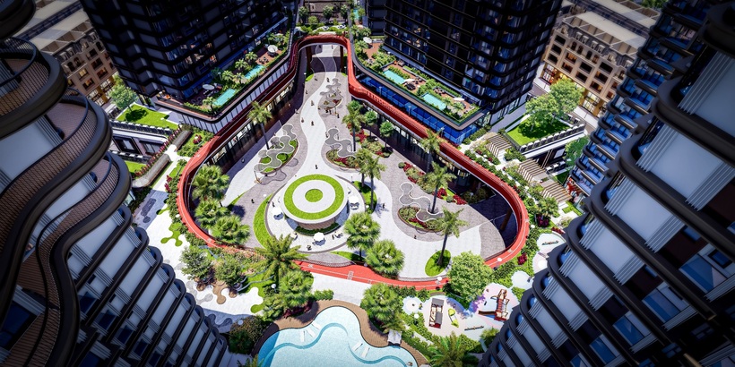 Không gian xanh, kiến trúc sang trọng, an yên giữa nhịp sống đô thị.