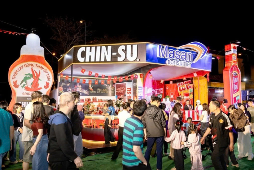 Masan Consumer mang những đặc trưng gia vị Việt Nam đến với lễ hội phở. Ảnh: Masan.