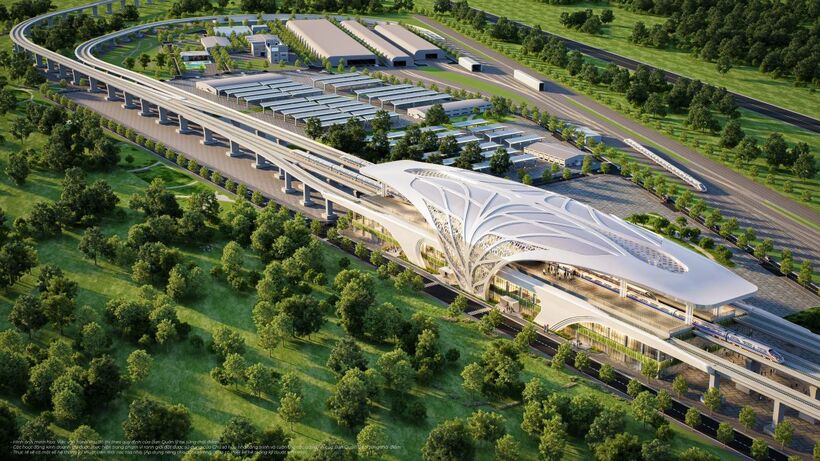 13 phút chạm biển, tuyến đường sắt tốc độ cao Bến Thành - Cần Giờ kích hoạt nhịp sống mới cho Cần Giờ.