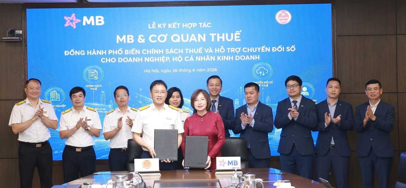 BIZ MBBank và MB Seller: giải pháp số đồng hành cùng người nộp thuế